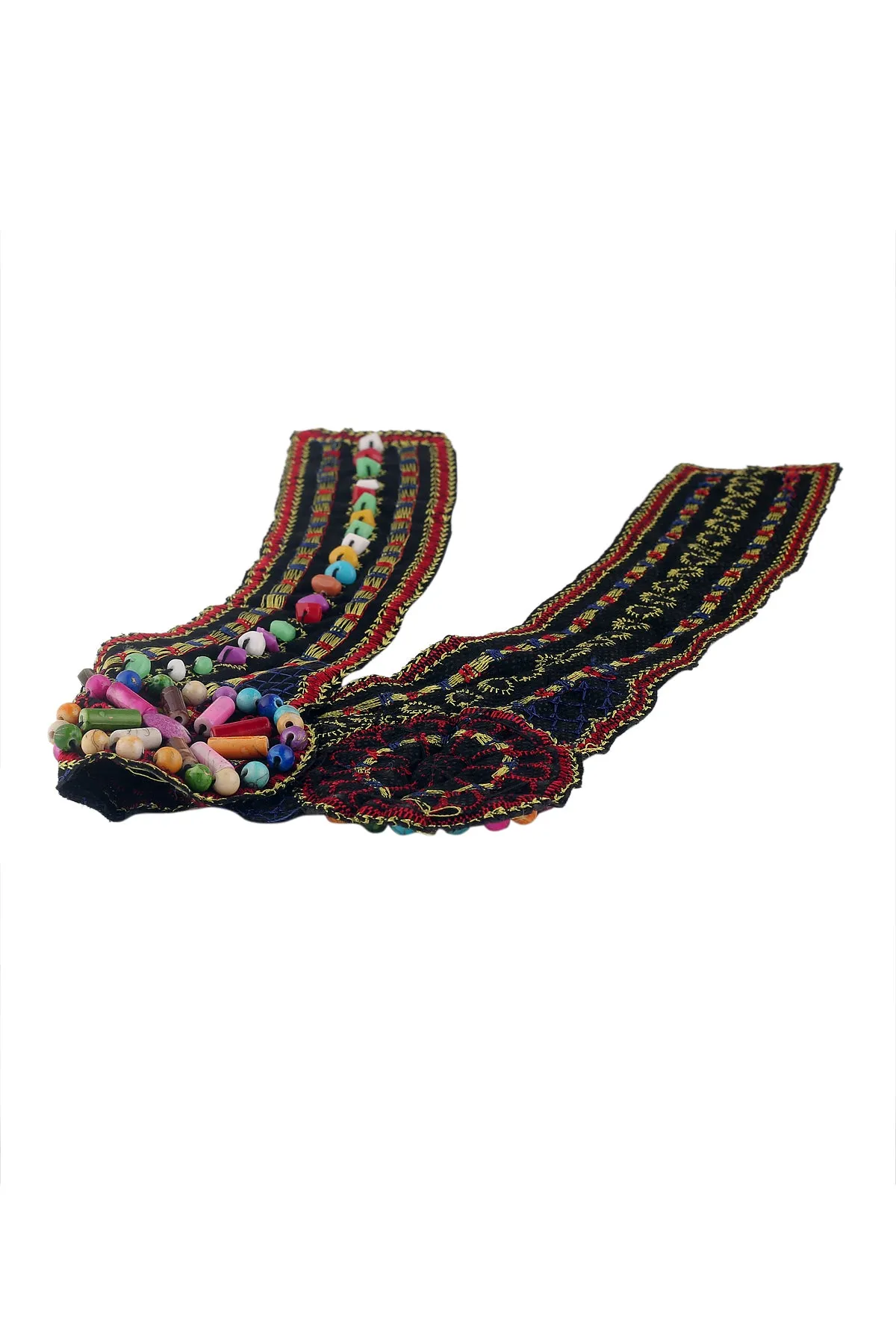 Fashion Embroidery Beading Neck Trim for Women's Clothing