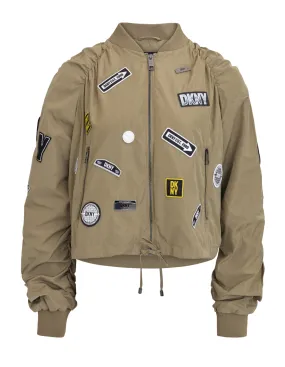 Feminine City Sign Bomber