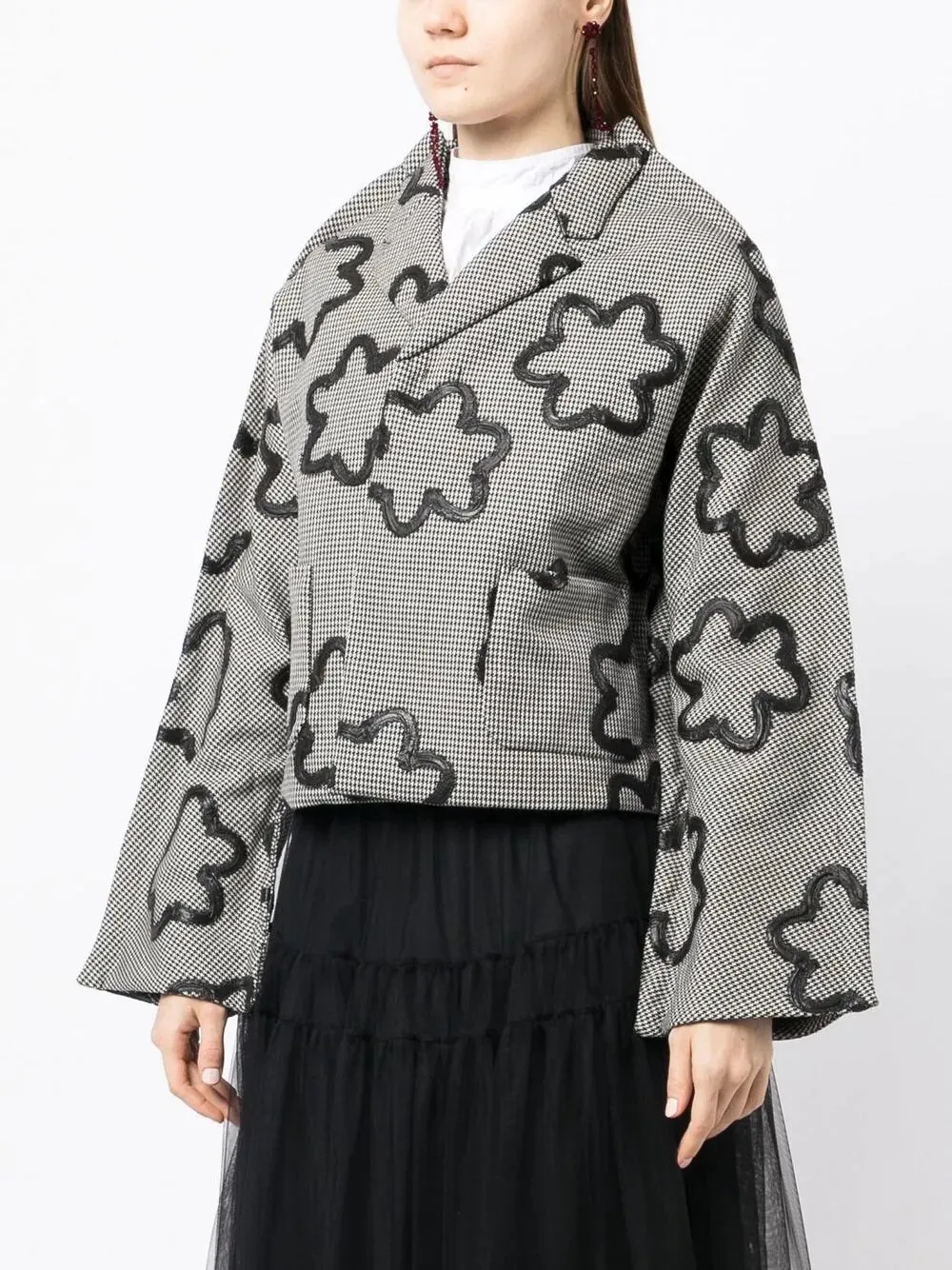 Flower Print Jacket