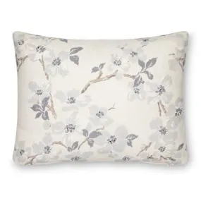 Iona Slate Printed and Beaded Cushion