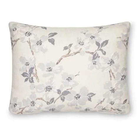 Iona Slate Printed and Beaded Cushion