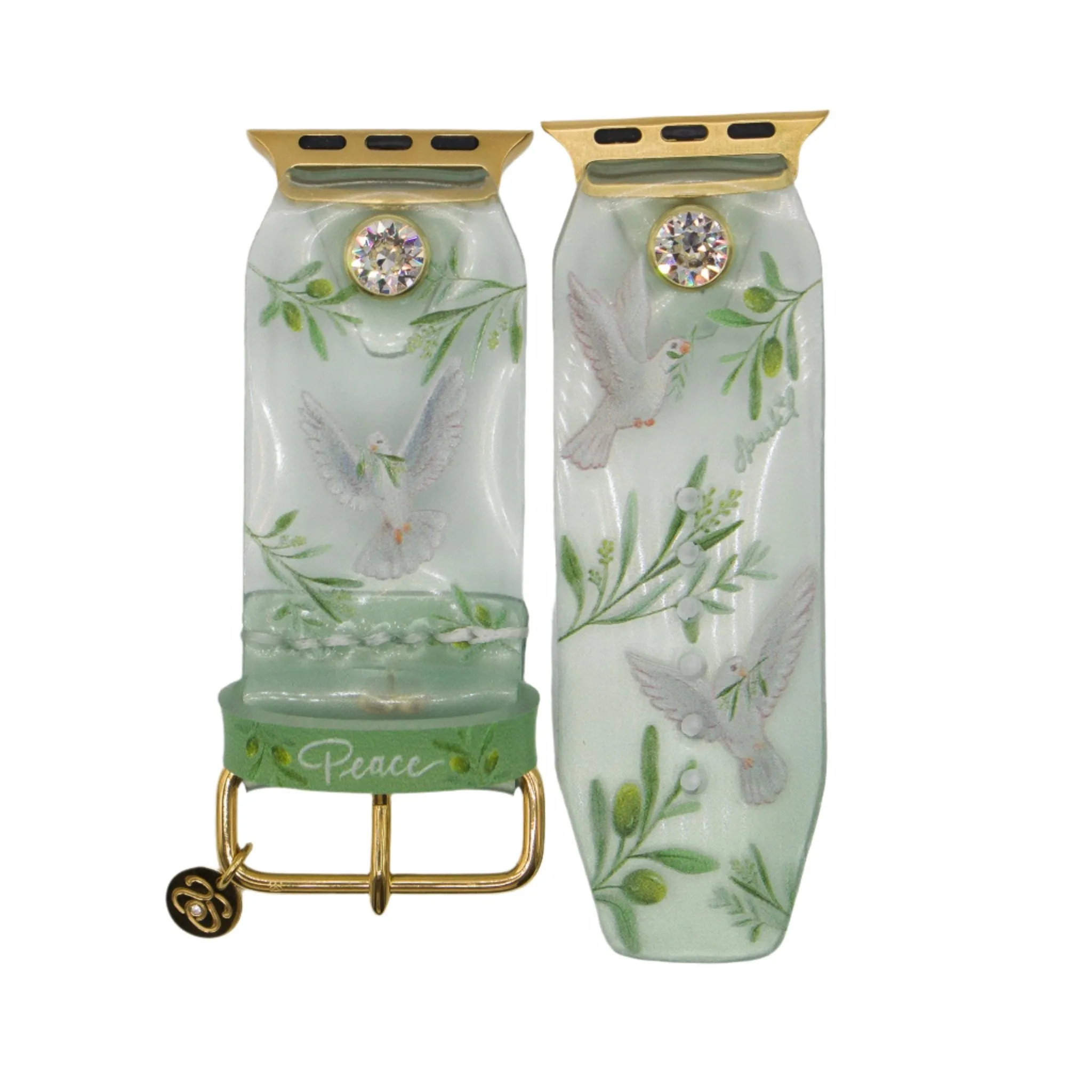 Limited Edition - "Olive Branch" Jelly Sivella Watchband
