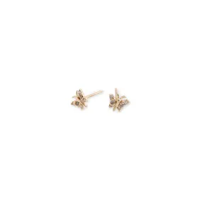 MINI BUTTERFLY STUD EARRING