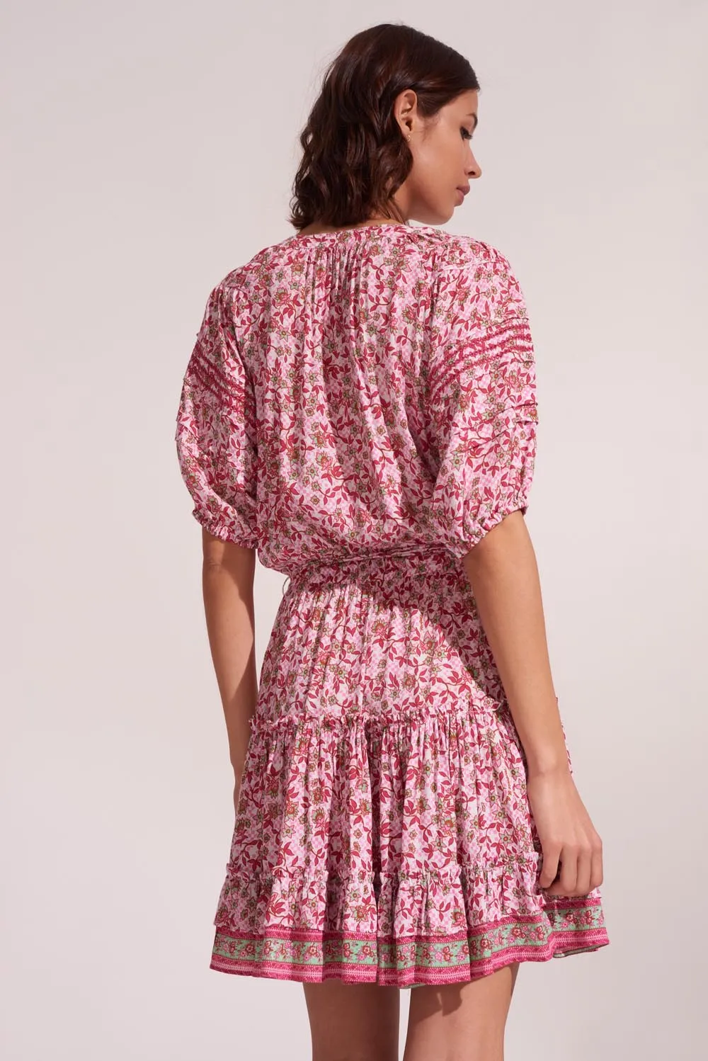 Mini Dress Bona - Pink Blossom