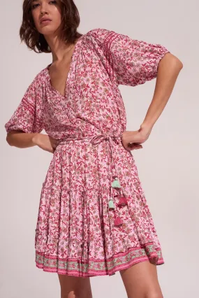 Mini Dress Bona - Pink Blossom