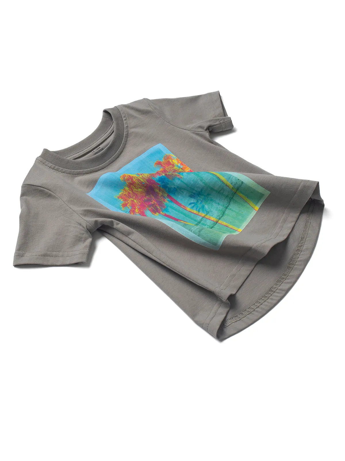 Neon Palm Tee