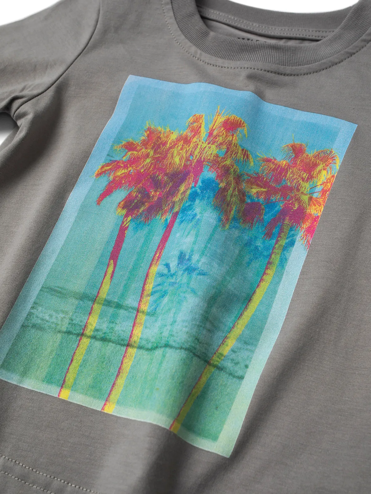 Neon Palm Tee