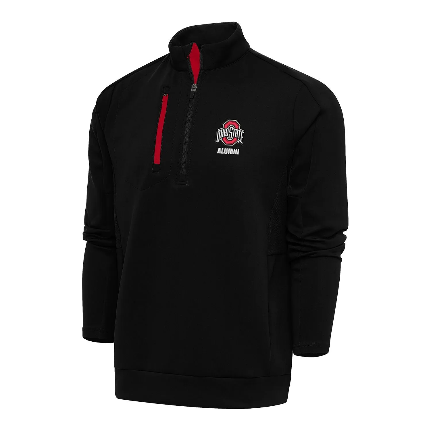 Ohio State Buckeyes Contrast Generation Alumni Black 1/4 Zip Jacket