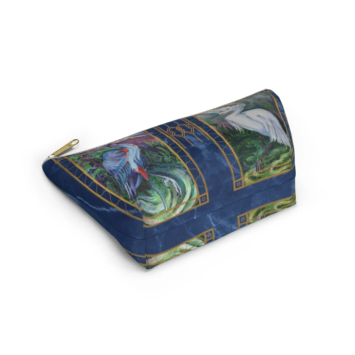 Perfect Pouch "Two Herons"