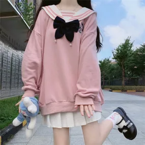 "SWEETIE" COLLARED SWEATER