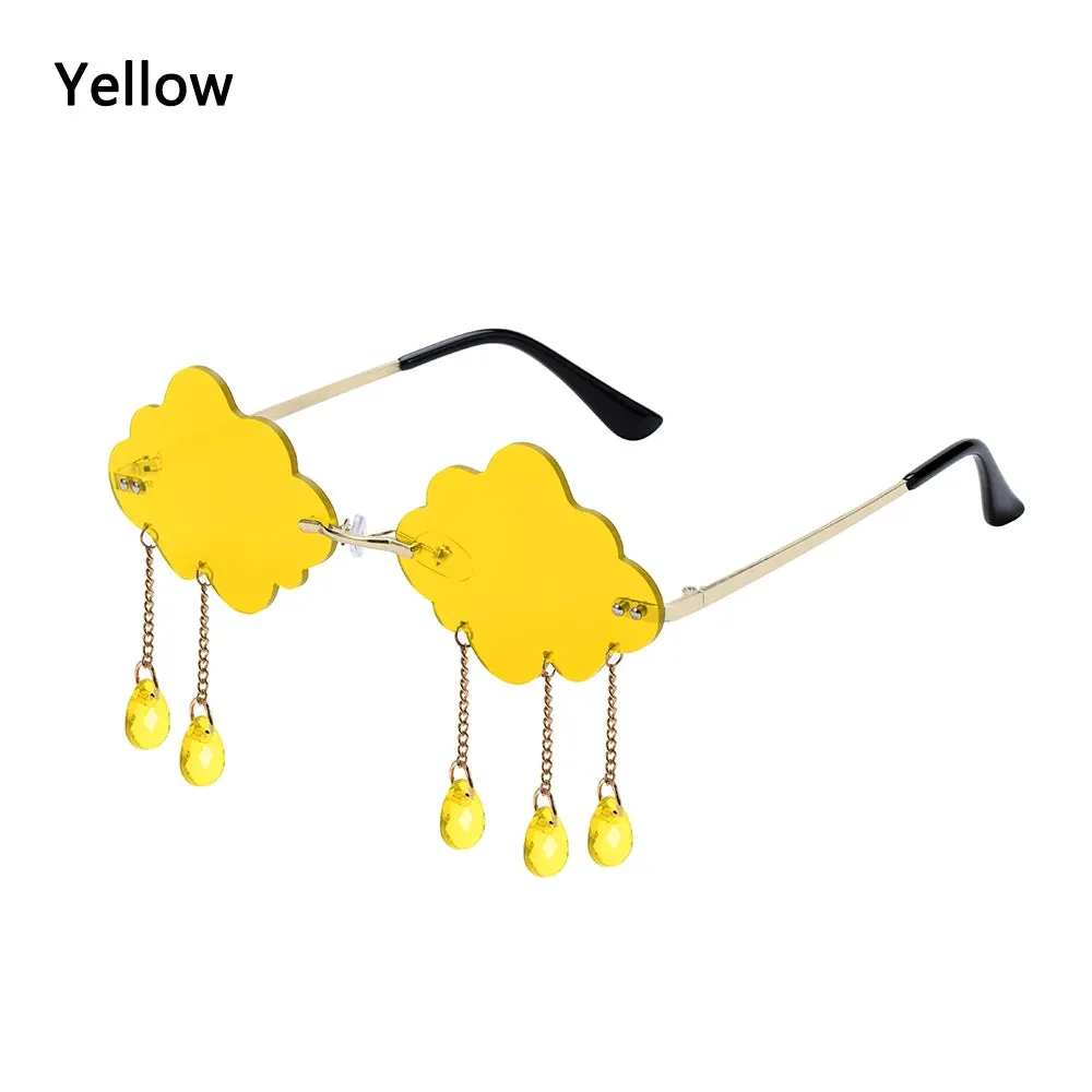 Retro Rimless Cloud Sunglasses