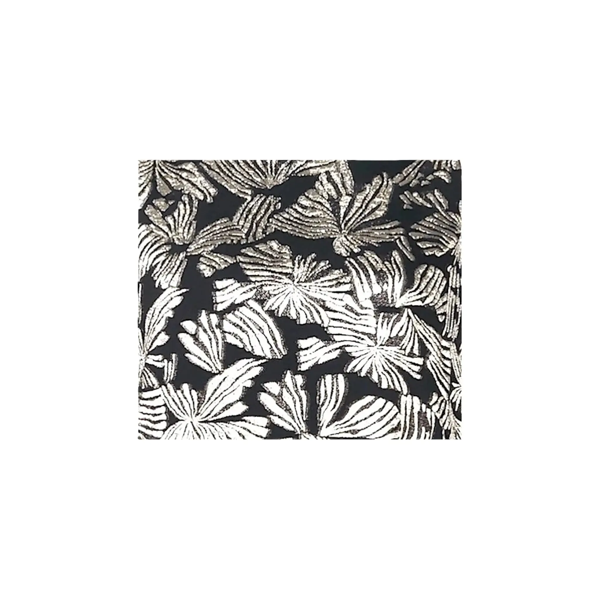 Saint Laurent Floral Lamé Mini Dress