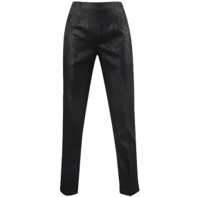 Satin Leopard Classic In Black