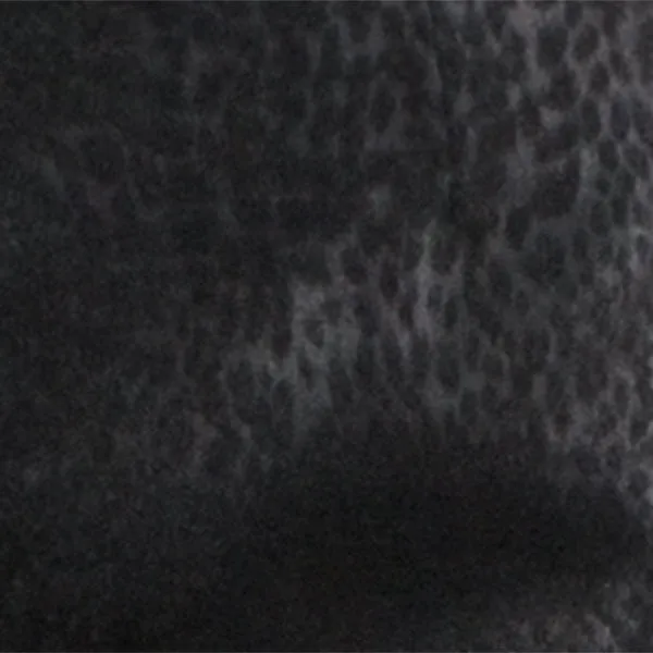 Satin Leopard Classic In Black