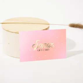 Sonix Gift Card