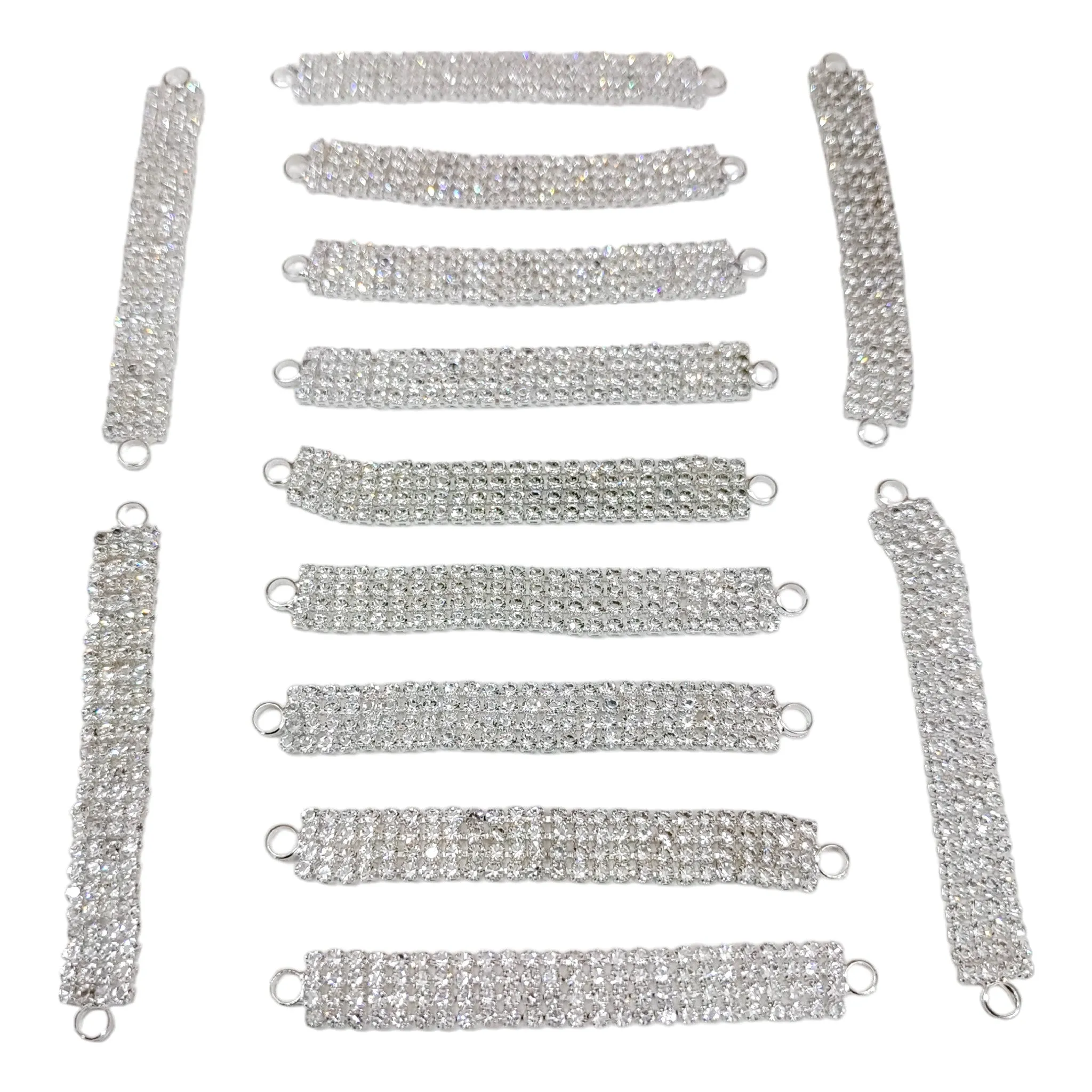 Sparkly Silver Rhinestone Bracelet Charms for DIY Magic ✨