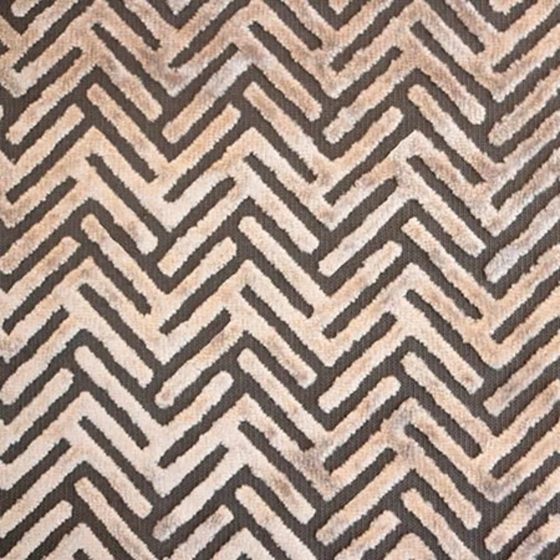 STARLET - GEOMETRIC PATTERN BURNOUT VELVET DRAPERY & UPHOLSTERY FABRIC BY THE YARD