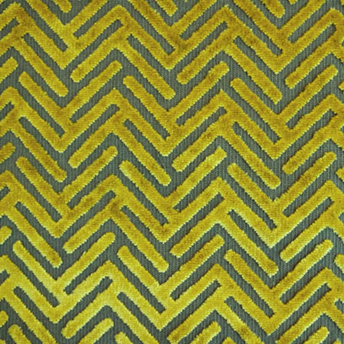STARLET - GEOMETRIC PATTERN BURNOUT VELVET DRAPERY & UPHOLSTERY FABRIC BY THE YARD
