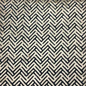 STARLET - GEOMETRIC PATTERN BURNOUT VELVET DRAPERY & UPHOLSTERY FABRIC BY THE YARD