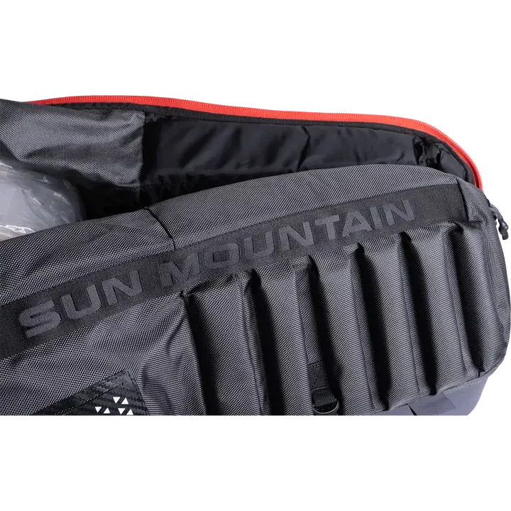 Sun Mountain Kube Travel Cover - Grey/Red
