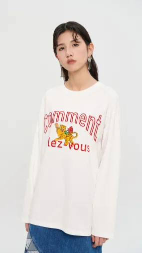 Tiger Printed Tee