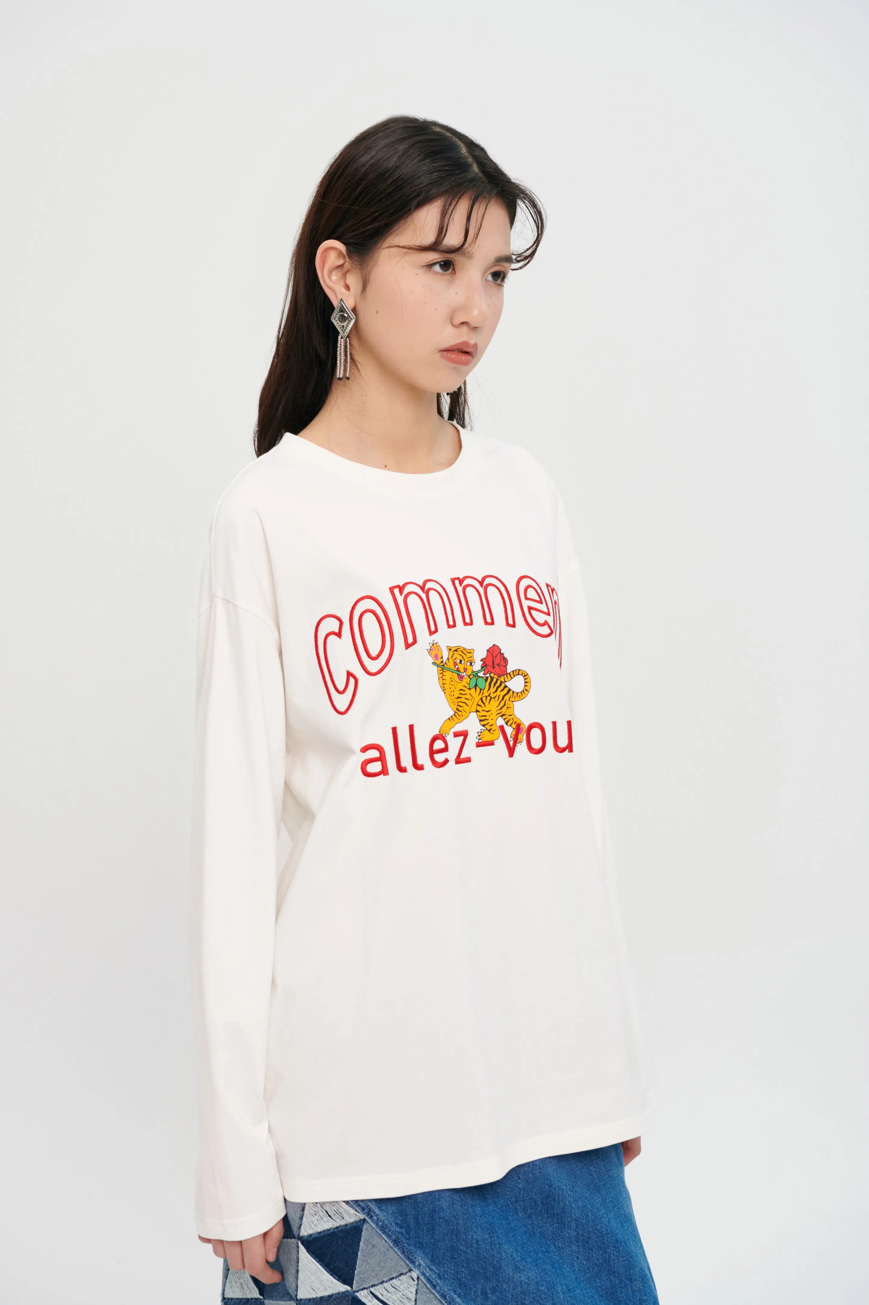 Tiger Printed Tee