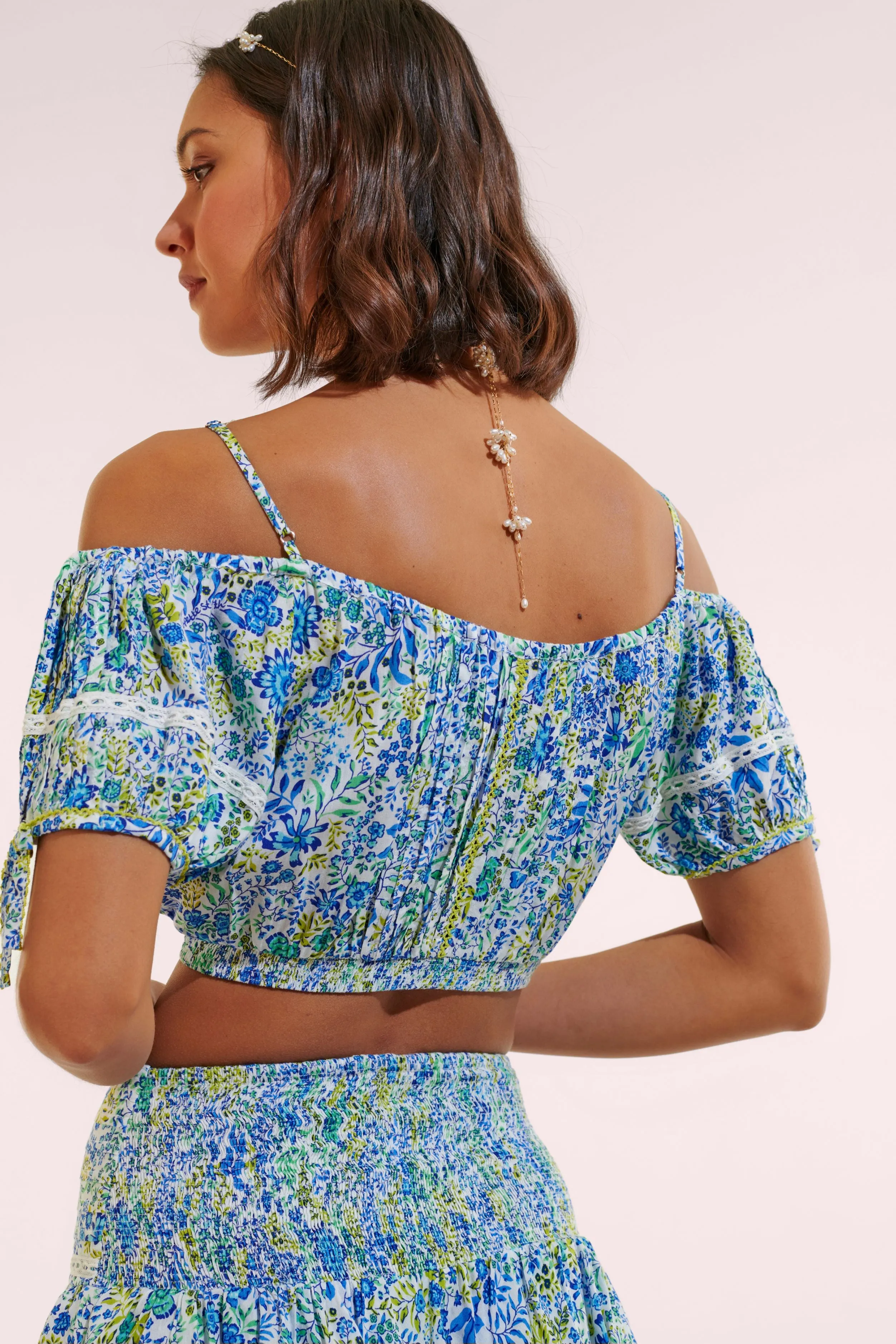Top Bonny - White Blue Nature