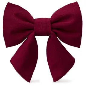 Wine Lady Dog Bow