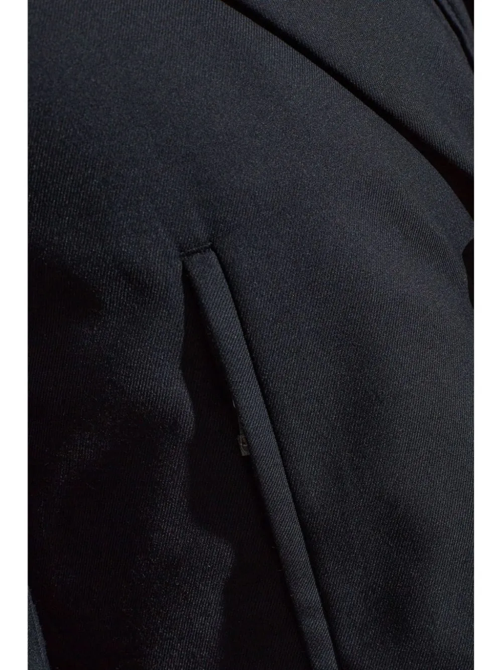 WOOL BLEND SINGLE-BREASTED JACKET